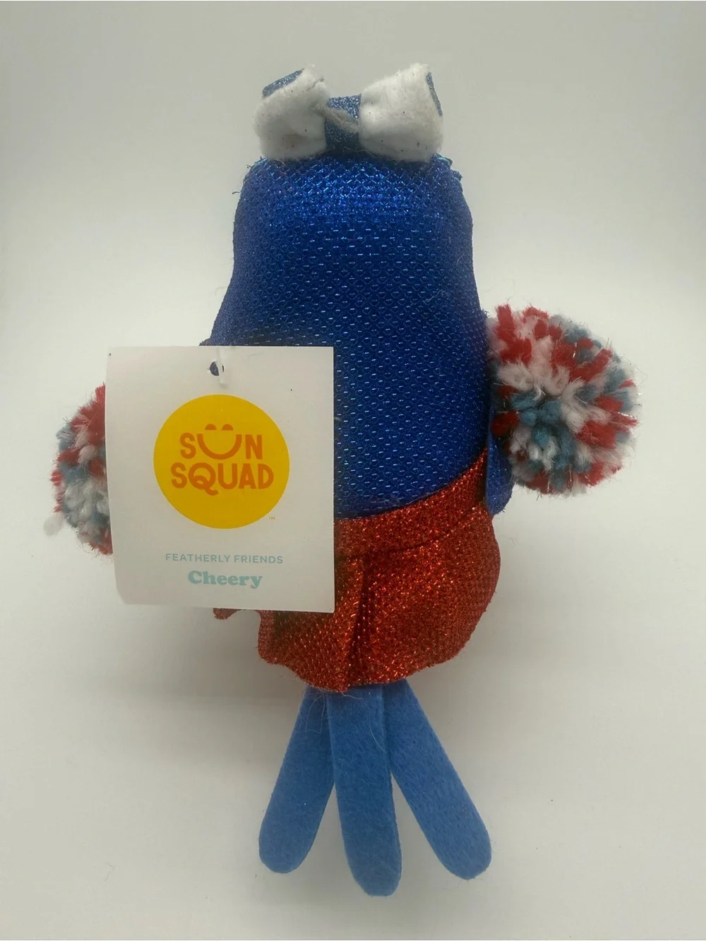 Featherly Friends Cheery Target Sun Squad 2025 New Fourth of July Fabric Bird